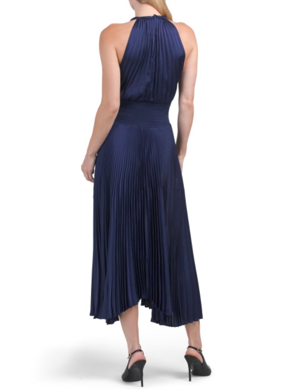 ALC Renzo Pleated Sleeveless Midi Dress - Picture 2 of 6